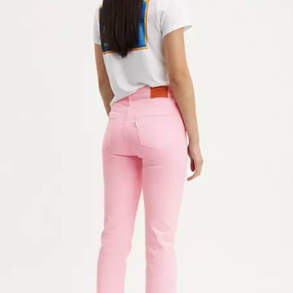 Levi's 724 High Rise Straight Crop Women's Jeans - Picture 2 of 7